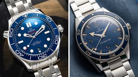 2006 omega seamaster 300 vs 2018|More.